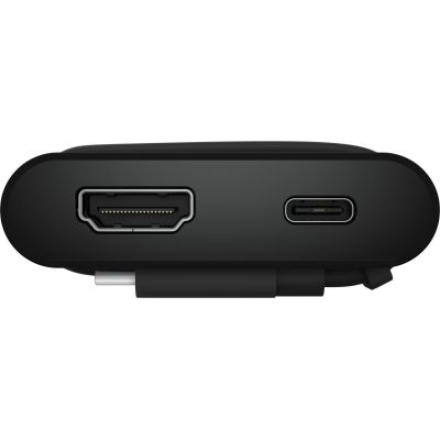 4. DELL DA225 Kabelgebundener USB 3.2 Gen 1 (3.1 Gen 1) Typ-C Laptop, Schwarz