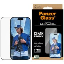 PanzerGlass Ultra-Wide Fit EasyAligner Tempered Glass für iPhone 17 / 16 Pro