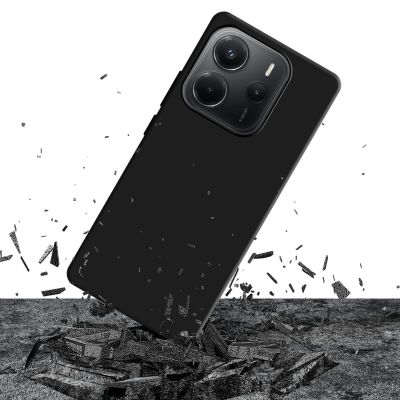 10. 3mk Matt Case Pro Hülle für Xiaomi Redmi Note 14 5G – matt schwarz