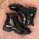 5. Schwarze Springerstiefel für Mädchen Big Star Jr II374045