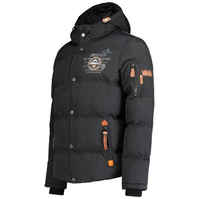 4. Herrenparka Geographical Norway VERVEINE BLACK DB MEN 005 (WU5933H/GN-BLACK)