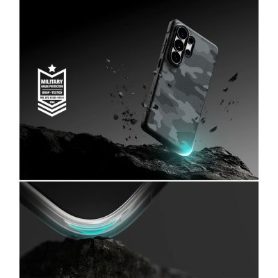 7. Ringke Onyx Magsafe Hülle für Samsung Galaxy S26 Ultra – Schwarz und Grau