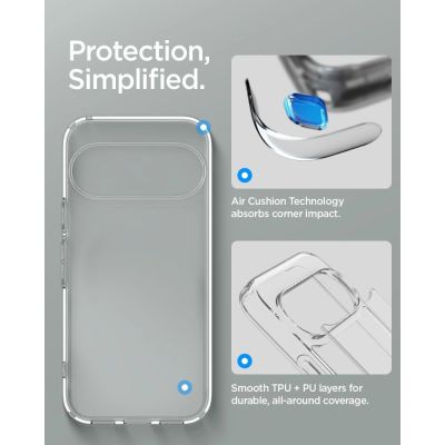 7. Spigen Ultra Hybrid Hülle für Google Pixel 11 Pro – Transparent