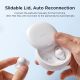 7. Joyroom JR-TS2 Cozydots Series Kabellose TWS-Kopfhörer mit aktiver Geräuschunterdrückung (ANC) und Bluetooth 5.3 – Weiß