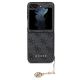 2. Guess 4G Charms Collection Hülle für Samsung Galaxy Z Flip 5 – Grau