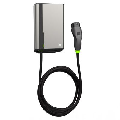 8. Green Cell HabuDen Wanddose 22kW 32A - 7,5m Kabel mit NFC