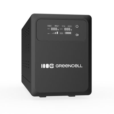 13. Greencell PowerCore USV 2000VA 1200W AVR 24VDC LCD