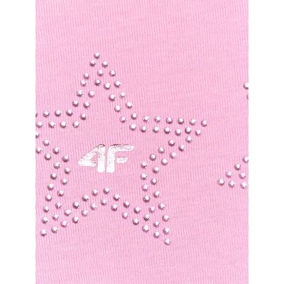 8. Mädchen-T-Shirt mit Aufdruck, regulär, Größe 4F 4FJRSS26TTSHF3455-56S