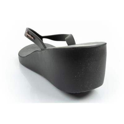 5. Ipanema Selfie Fem Damen-Flip-Flops, bequem, schwarz, modisch, Plateau