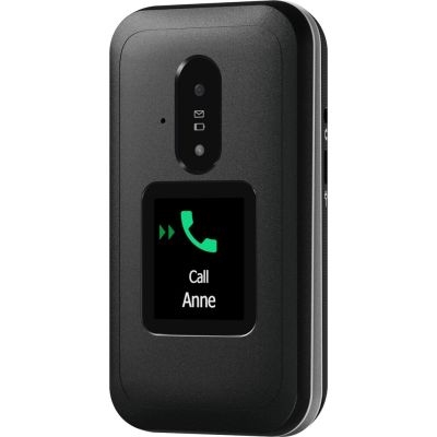 7. Doro Leva E30 7,11 cm (2,8") 142,7 g Schwarz, Weiß Funktionsfähiges Handy