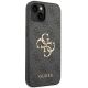 4. Guess 4G Big Metal Logo iPhone 15 Hülle - Grau