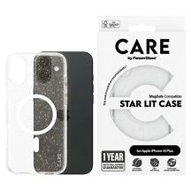 CARE by PanzerGlass Flagship Star Lit Case iPhone 16 Plus 6,7" weiß/weiß MagSafe 1343