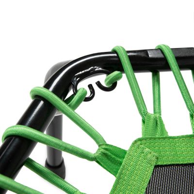 3. VIRTUFIT FITNESS PRO TRAMPOLIN MIT GRIFF - SCHWARZ - 127 CM