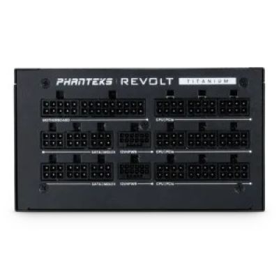 4. Phanteks Revolt 1600W ATX-Netzteilmodul Schwarz