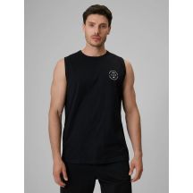 Ärmelloses, locker sitzendes Herren-T-Shirt aus glattem Material, Größe 4F 4FRSS26TSLEM330-20S