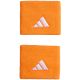 adidas Tennis Wristband Small Schweißbänder fürs Handgelenk, 2 Stück, orange KH1097