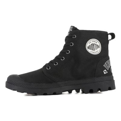 3. Palladium Pampa Hellfire 74496-001-M Ganz Schwarz