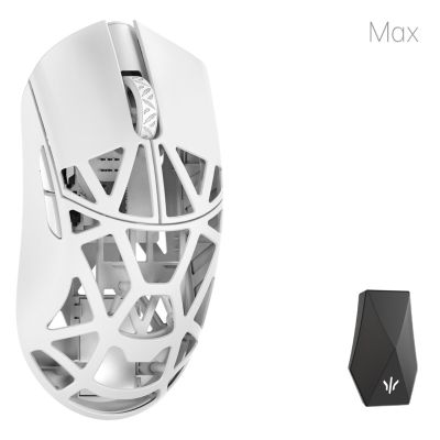WLmouse Beast X Max Gaming-Maus, beidhändig bedienbar, kabellos, optisch, 26000 DPI