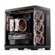5. Jonsbo TK-4 Gehäuse, Midi-Tower, ATX, Tempered Glass – schwarz