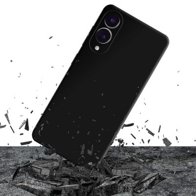 6. 3mk Matt Case Pro für Samsung Galaxy S25 Edge – Mattschwarz