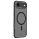 3. Nillkin Super Frosted Shield Pro MagSafe-kompatible Hülle für iPhone 17 Air – Transparent Schwarz
