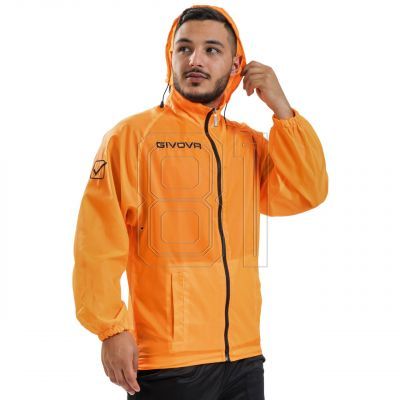 6. Givova Rain Basico Fluo Jacke RJ001 0028