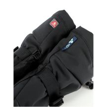 VIKING Norvik Pro Mitten Freeride-Handschuhe für Erwachsene, Schwarz mit Leder, Größe 6