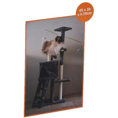 11. Katzenkratzbaum-Turm 45 x 30 x 110 cm