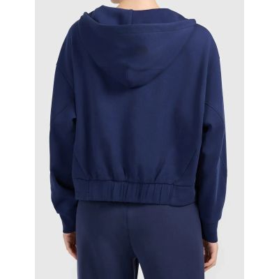 2. Damen-Kapuzenpullover mit Umschlagform aus sehr weichem Strickmaterial 4F 4FWAW26TSWSF2661-31S