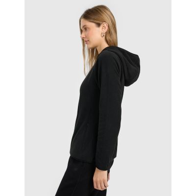 5. Damen-Fleecejacke mit Kapuze, schmal geschnitten, Größe 4F 4FRAW25TFLEF495-20S
