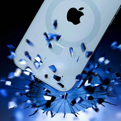 2. 3mk Smoke Case Mag&Stand für iPhone Air - Schwarz