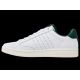 5. K-Swiss LOZAN KLUB LTH WEISS/POSY GREEN/SCHNEEWEISS-M Sneaker (07263-130-M)