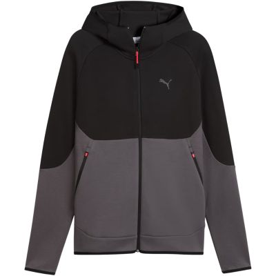 2. Herren-Sweatjacke Puma Tech Slim Elevated schwarz-grau 693951 34