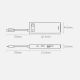 24. Baseus Metal Gleam 8in1 USB-C Hub - USB-C PD 100W 1x HDMI 4K 30Hz 1x SD- und microSD-Kartenleser 3x USB-A 3.2 1xRJ45 - grau