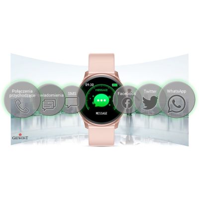 21. Smartwatch GIEWONT GW100-5 Pink