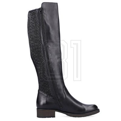 21. Rieker W Z9591-00 schwarze Lederstiefel 