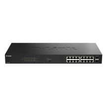 D-Link DGS-1018P Unmanaged Gigabit Ethernet (10/100/1000) PoE-Unterstützung Schwarz