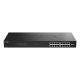 D-Link DGS-1018P Unmanaged Gigabit Ethernet (10/100/1000) PoE-Unterstützung Schwarz