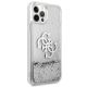 4. Guess GUHCP12LLG4GSI iPhone 12 Pro Max 6,7" Silber/Silber Hardcase 4G Big Liquid Glitter