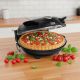 8. TEESA SUPREME Pizzaofen, 1200 W, 32 cm, Sichtfenster, herausnehmbarer Pizzastein