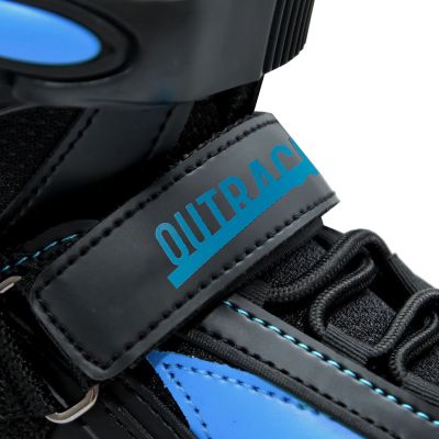 21. Mico Volt Blue Rollschuhe schwarz und blau PW-126B-9