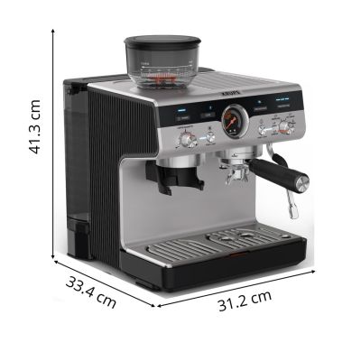 14. Krups Precision XP801T10 Halbautomatische Espressomaschine 3 l