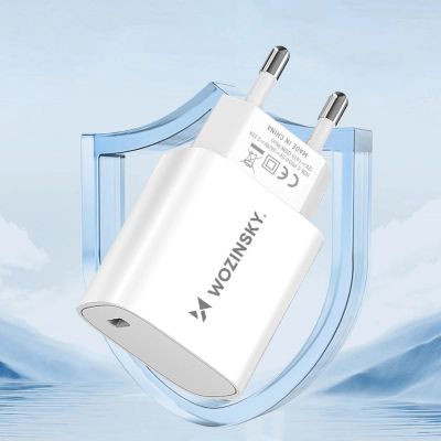 12. Wozinsky WGWCCW 20W USB-C Wandladegerät - Weiß