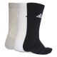 2. Adidas Cushioned Sportswear Crew 3P KC9624 Socken