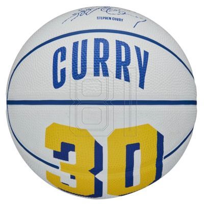 5. Wilson NBA Player Icon Stephen Curry Miniball WZ4007401XB