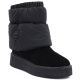 5. Schwarze Plateau-Schneestiefel aus Leder, Big Star UU274731