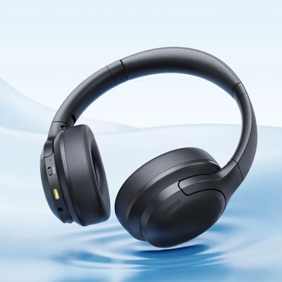 10. Baseus Bass BH1 Lite Kabellose On-Ear-Kopfhörer mit Bluetooth 6.0 - Schwarz