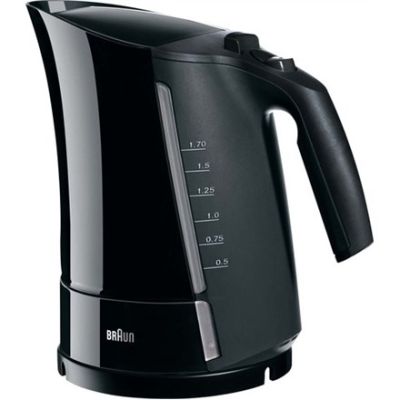 Braun WK 300 Schwarzer Wasserkocher (2200W 1,7l; schwarz)