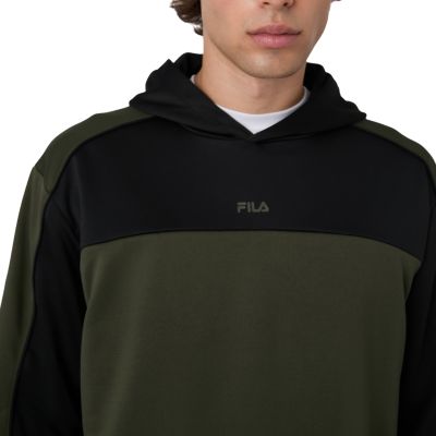 15. Fila Rivoli Herren Sweatshirt oliv und schwarz FAM1121 63185