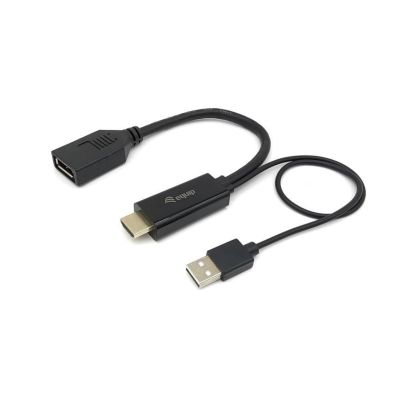 8. Equip 119039 Kabeladapter 0,15 m HDMI Typ A (Standard) DisplayPort Schwarz